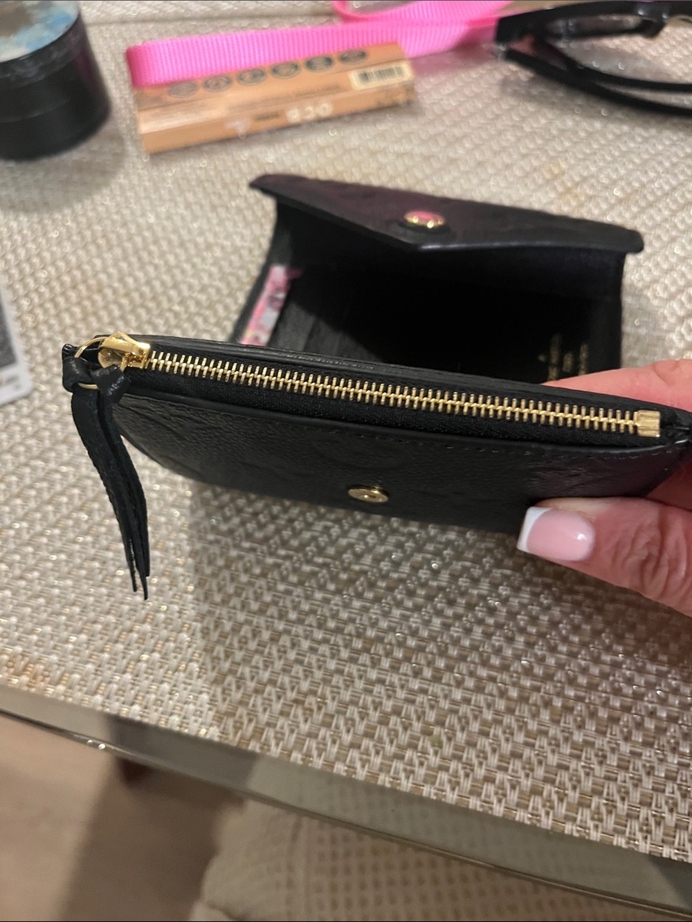 Auth Louis Vuitton Black wallet - Picture 8 of 10